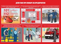 Действия при пожаре на предприятии